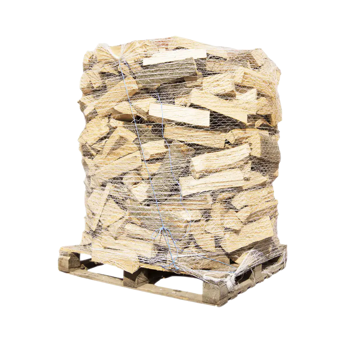 Buchen Brennholz Premium 33cm, rindenfrei auf Palette im Netz, ca. 1,6 srm-1rm, 500 kg