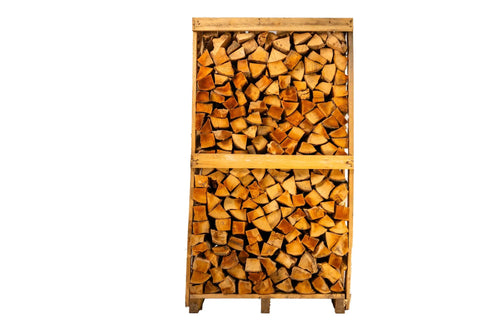 Brennholz Buche 25 cm vorgelagert (halbtrocken) auf Palette gestapelt, 1,8rm-3srm - 1000 kg