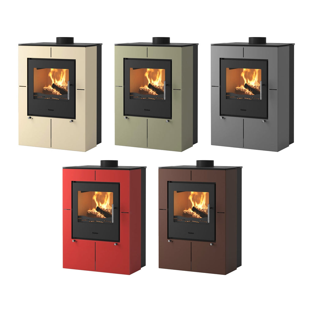 HS Flamingo EVENES Kaminofen Samet Brown
