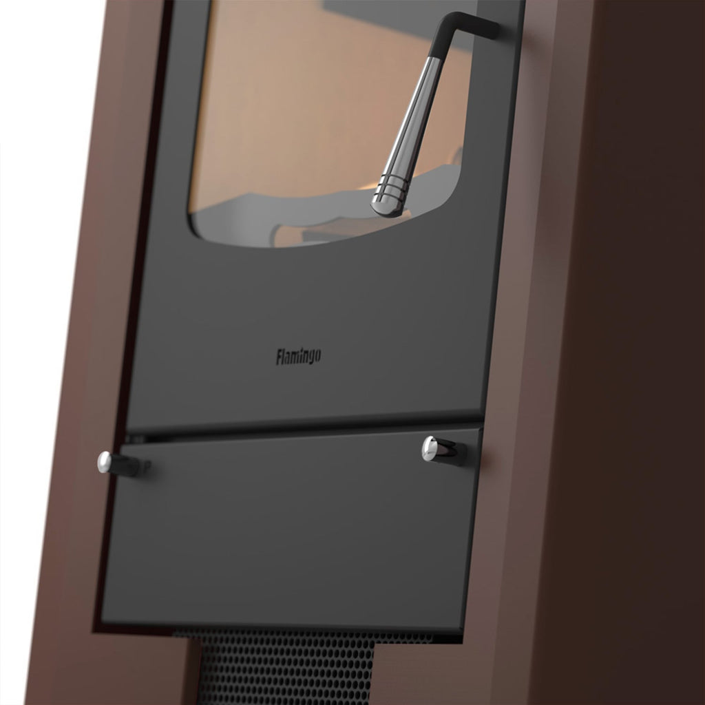 Kaminofen HS Flamingo ESPO 1 Samet Brown