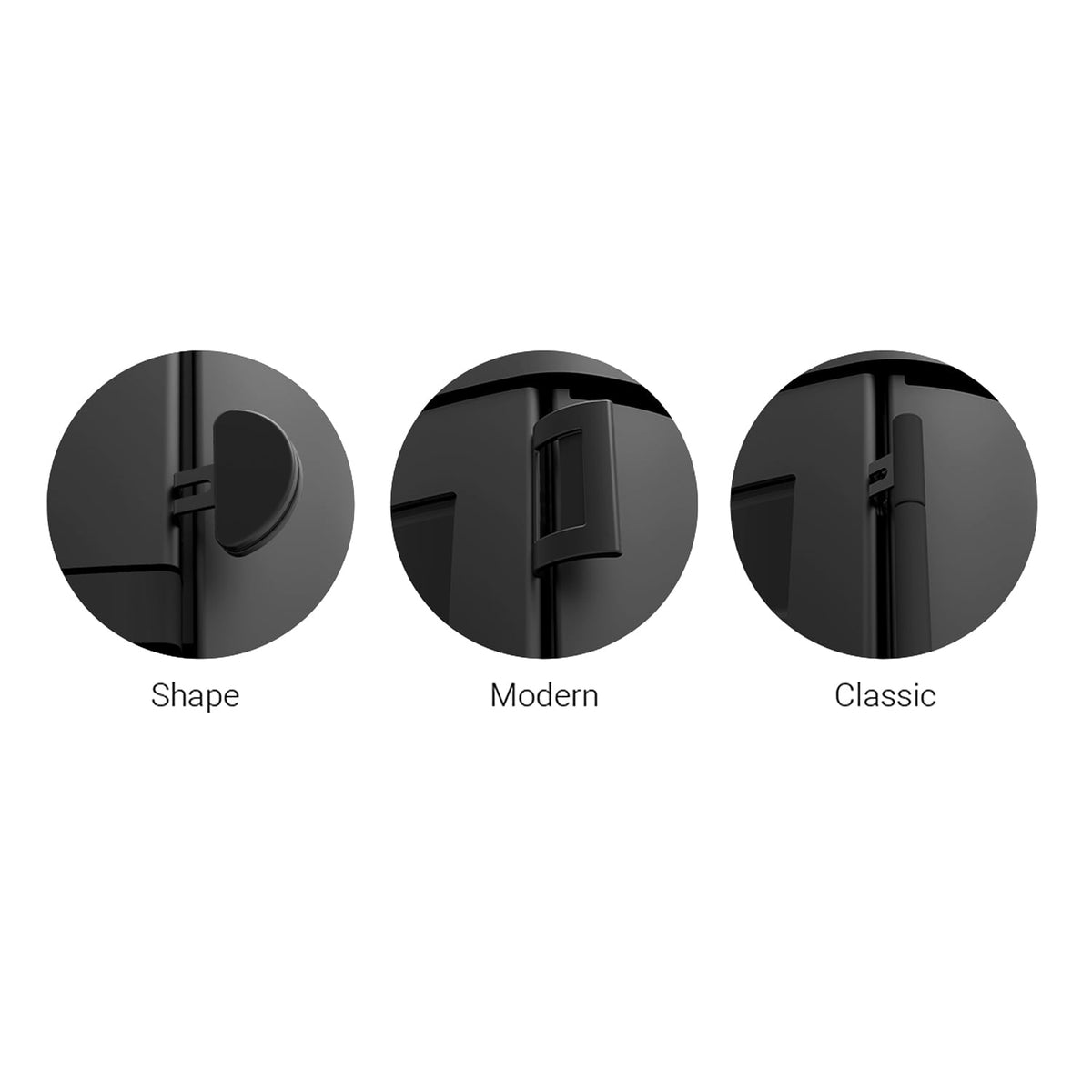 Lotus Prestige Basic Kaminofen Schwarz, Rauchabgang oben